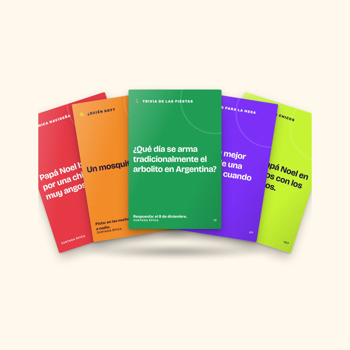 Juegos para las fiestas: 126 cartas + bingo navideño